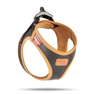 PN3125-CURLI APPLE LEATHER HARNESS BLACK S