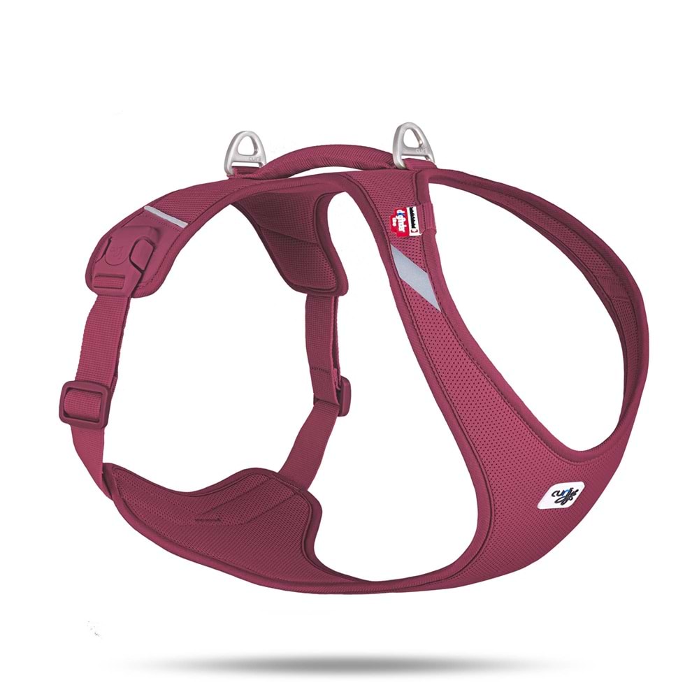 PN3412-CURLI BELKA HARNESS AIR-MESH RUBY 2XL