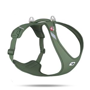 PN3416-CURLI BELKA HARNESS AIR-MESH MOSS 2XL
