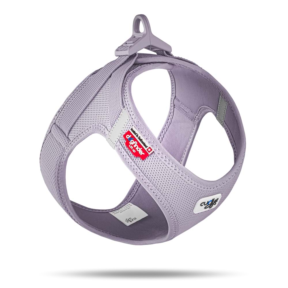 PN3796-CURLI VEST HARNESS CURLI CLASP AIR-MESH LILAC L