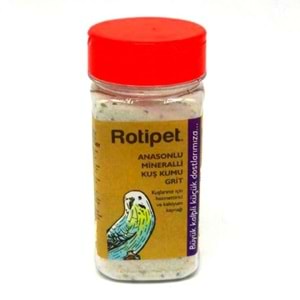ROTİPET ANASONLU MİNERALLİ KUŞ KUMU GRİT 300GR