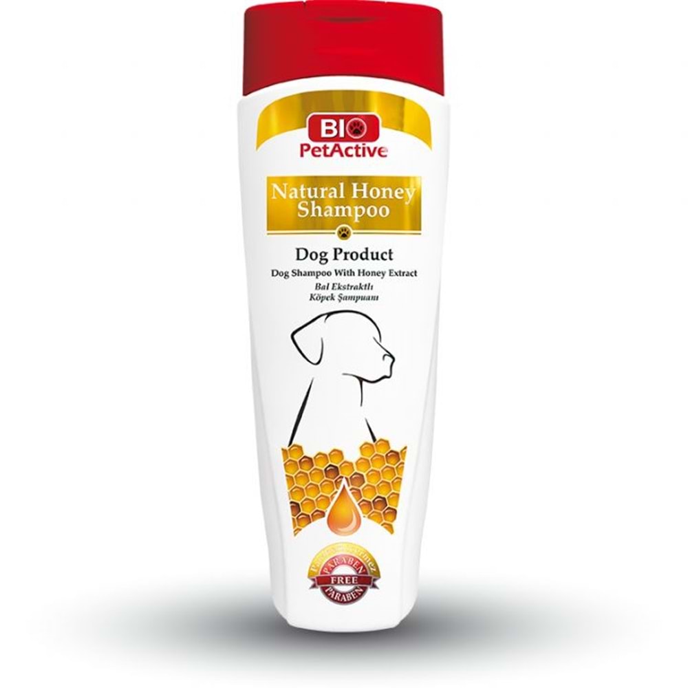 BIO PETACTİVE BAL ÖZLÜ KÖPEK ŞAMPUANI 400ML