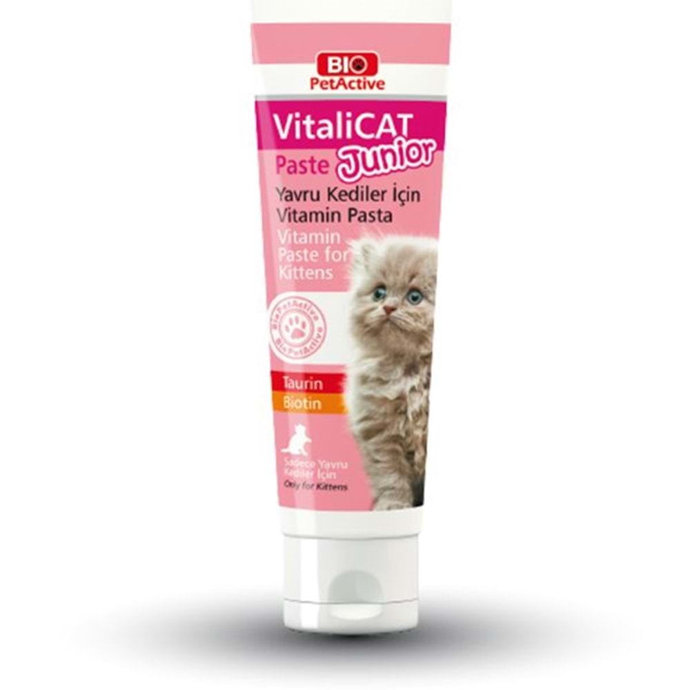 BIO PETACTİVE VİTALİCAT JUNİOR PASTE 100ML