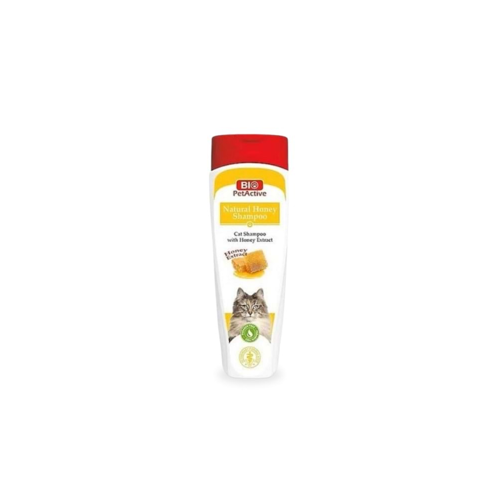 BIO PETACTİVE BAL ÖZLÜ KEDİ ŞAMPUANI 400ML