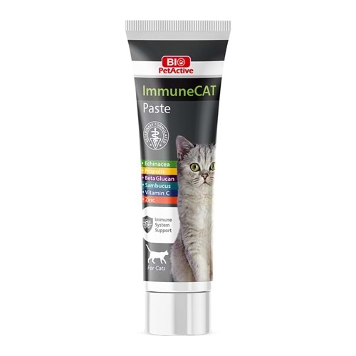 BIO PETACTİVE IMMUNECAT PASTE 100ML